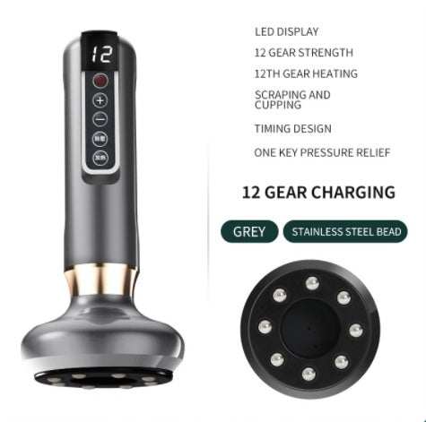 Portable Electric Vacuum Massager