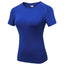 Womens Quick-Dry Compression Yoga T-shirts