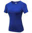 Womens Quick-Dry Compression Yoga T-shirts