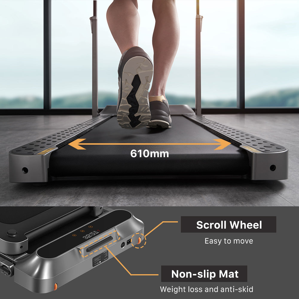 Silent Foldable Small No-Installation Treadmill