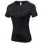 Womens Quick-Dry Compression Yoga T-shirts