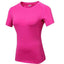 Womens Quick-Dry Compression Yoga T-shirts