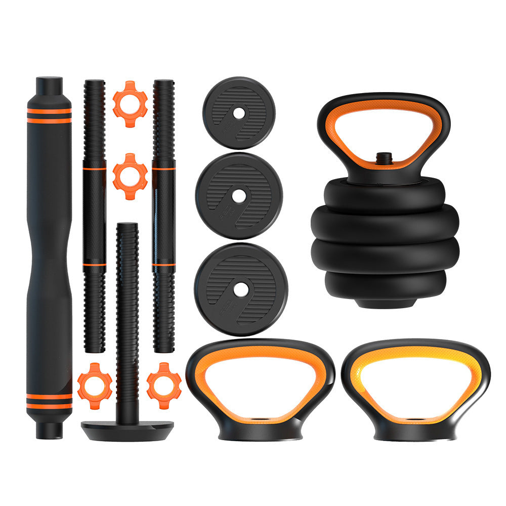 Dumbbells Kettlebells Barbells Multifunctional Combination