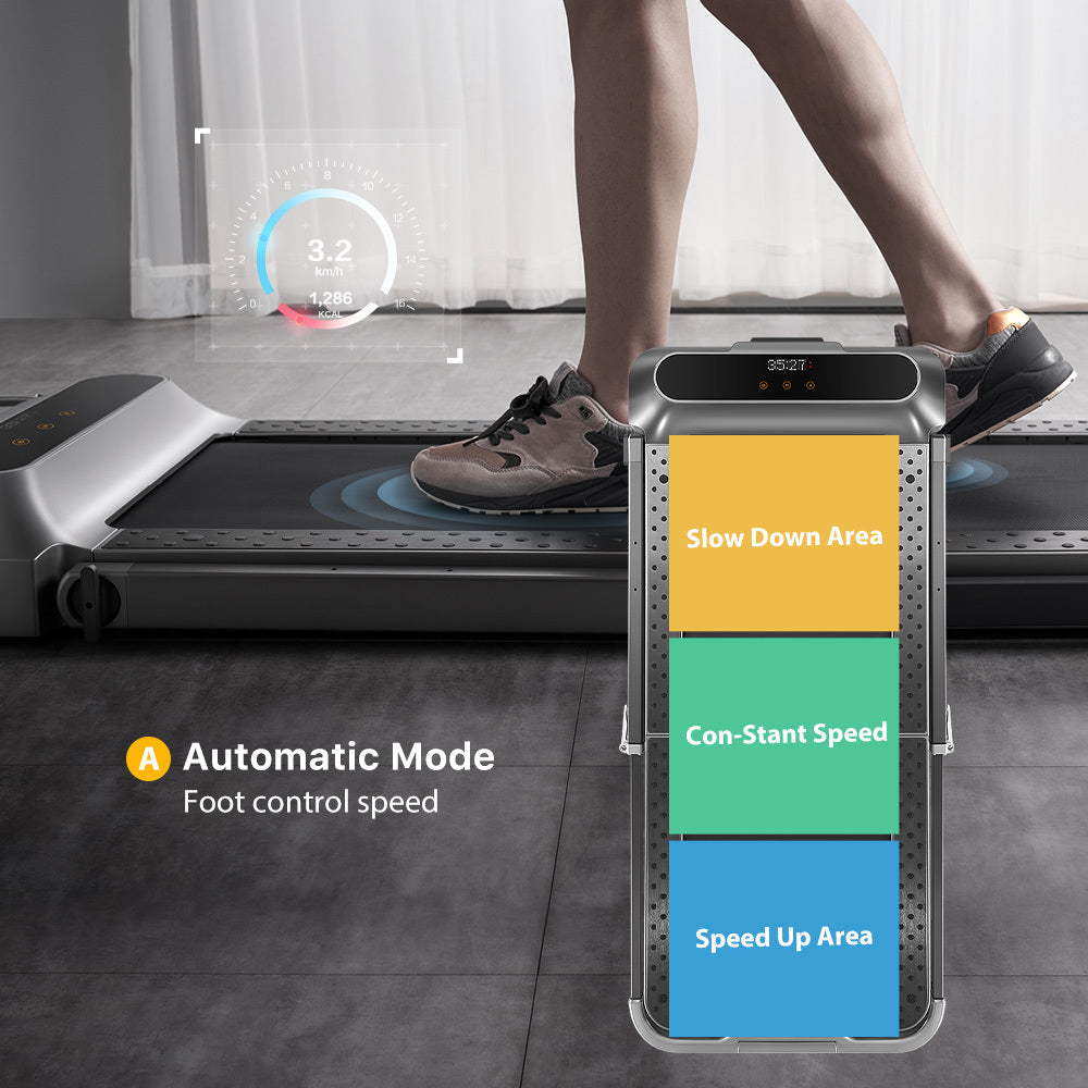 Silent Foldable Small No-Installation Treadmill